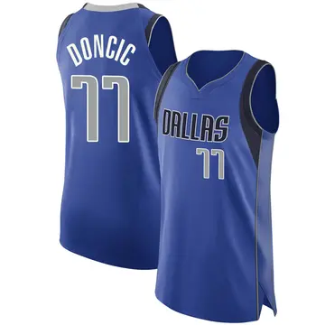 Dallas Mavericks Luka Doncic 2020/21 Jersey - Icon Edition - Men's Authentic Royal