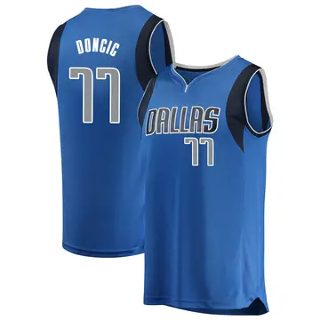 Dallas Mavericks Luka Doncic Jersey - Icon Edition - Men's Fast Break Blue