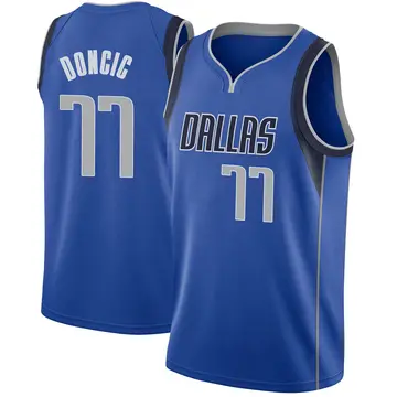 Dallas Mavericks Luka Doncic Jersey - Icon Edition - Men's Swingman Royal