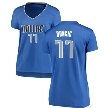 Dallas Mavericks Luka Doncic Jersey - Icon Edition - Women's Fast Break Royal