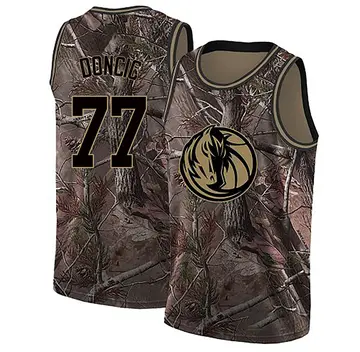 Dallas Mavericks Luka Doncic Realtree Collection Jersey - Men's Swingman Camo