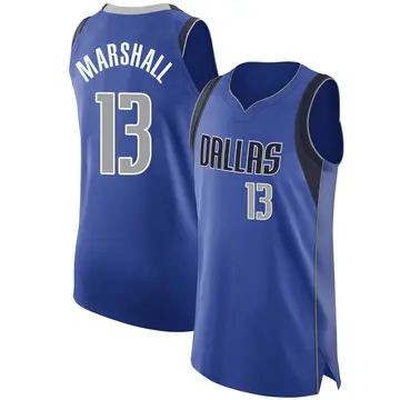 Dallas Mavericks Naji Marshall 2020/21 Jersey - Icon Edition - Men's Authentic Royal