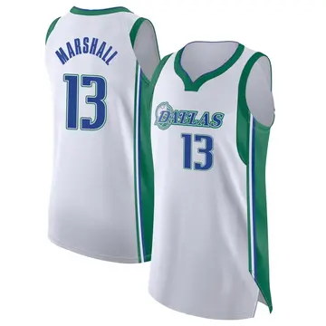 Dallas Mavericks Naji Marshall 2021/22 City Edition Jersey - Youth Authentic White