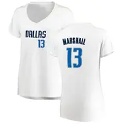 Dallas Mavericks Naji Marshall Jersey - Association Edition - Women's Fast Break White