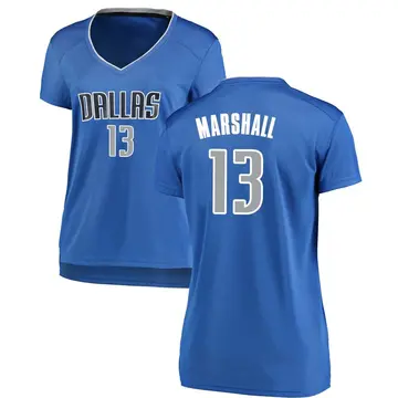 Dallas Mavericks Naji Marshall Jersey - Icon Edition - Women's Fast Break Royal