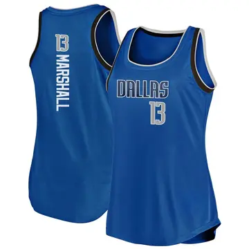 Dallas Mavericks Naji Marshall Movement Tank Jersey - Icon Edition - Women's Fast Break Blue