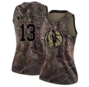 Dallas Mavericks Naji Marshall Realtree Collection Jersey - Women's Swingman Camo